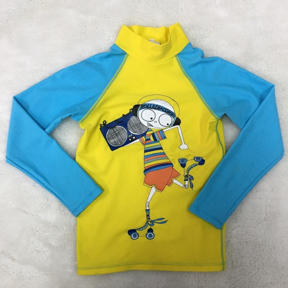 Little Marc Jacobs Rashguard Long Sleeve Size 8